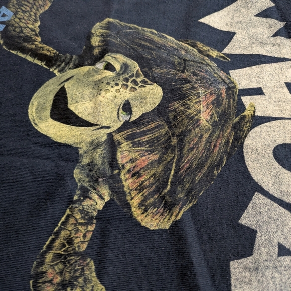 Disney Pixar Finding Nemo Crush The Turtle Graphic T-shirt For Kids - Picture 2 of 3
